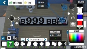 Как сделать номера в Кар паркинг