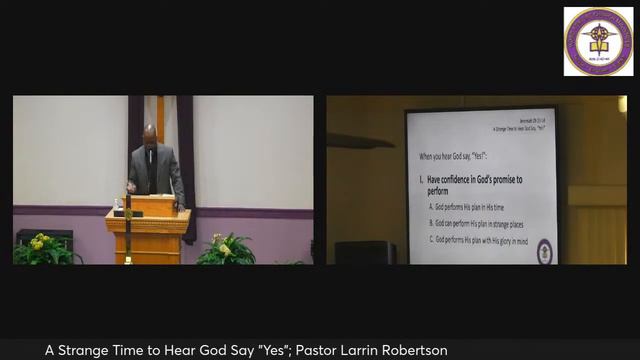 A Strange Time to Hear God Say "Yes" (Jeremiah 29:10-14) | Pastor Larrin Robertson (3/10/24) смотреть онлайн