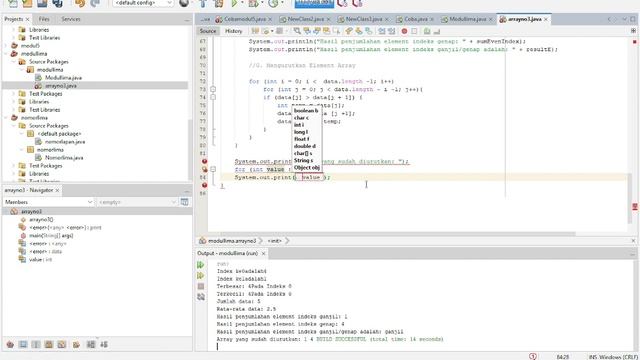 PRAKTIKUM MODUL 5 | ARRAY - BAGIAN 2 смотреть онлайн