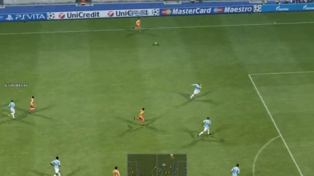 Pes2013 play like barca! 79 % possession in the opponent's pitch смотреть онлайн