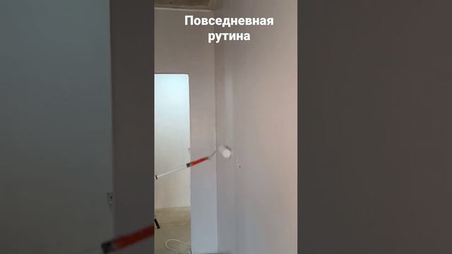 Рутинная покраска стен. #ремонт #ремонтквартир #отделка #покраска #грунтовка #покраскастен #краска смотреть онлайн