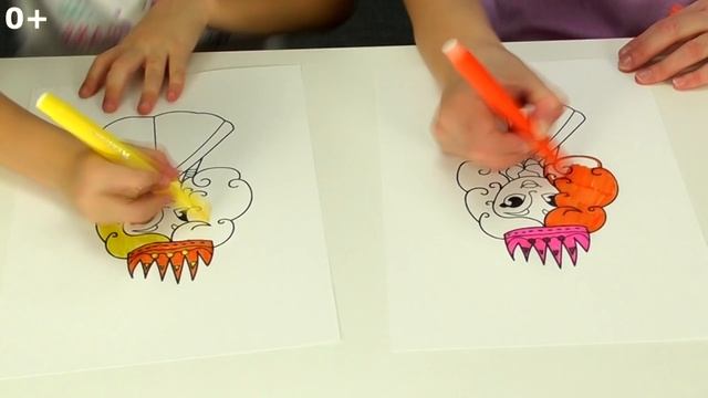 3 Маркера Челлендж,| 3 Marker Challenge, Мы рисуем ВЫ голосуете, Кто Круче? Новый Веселый Челлендж смотреть онлайн
