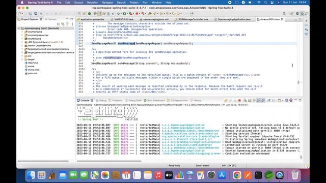 Spring Boot Cloud AWS | Amazon Simple Queue Service | Amazon SQS | Rest API Example смотреть онлайн