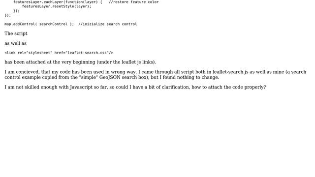 GIS: Search box for GeoJSON in Leaflet смотреть онлайн