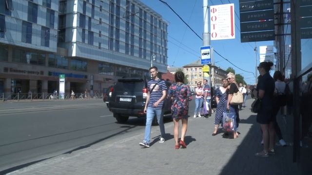 Как добиться того, чтобы жители не бегали за автобусами в центре Калининграда смотреть онлайн