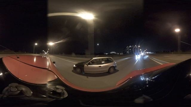 VR360 Audi Coupe b3 2.3NG vs Honda Civic 4gen 1.3 Dual Carb 1 run смотреть онлайн