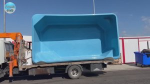 Композитный бассейн "Хортен" 5,2 х 2,9 х 1,55м, цвет Рица FRANMER