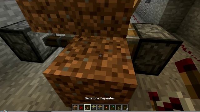 Minecraft: Redstone Tutorial #1 - Hoe Activated Hidden Door смотреть онлайн