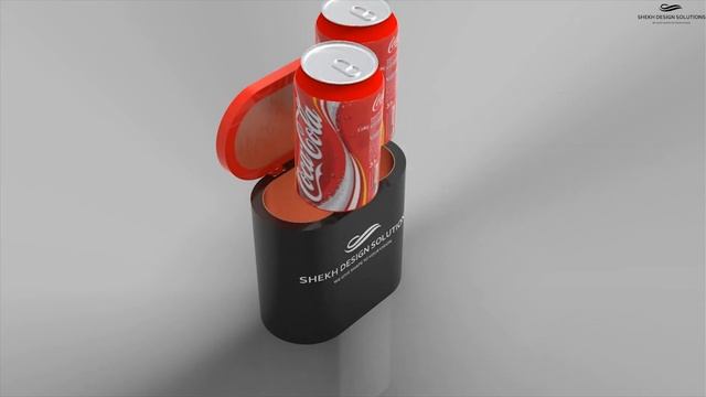 Portable Coke Canes Cooler Design By SHEKH DESIGN SOLUTIONS | 3D MODEL, ANIMATION, ELECTRONICS смотреть онлайн