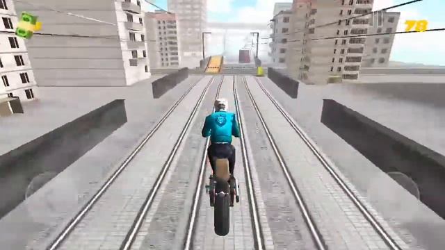 Rider Rush Game Bike Racing Gameplay (HD) смотреть онлайн