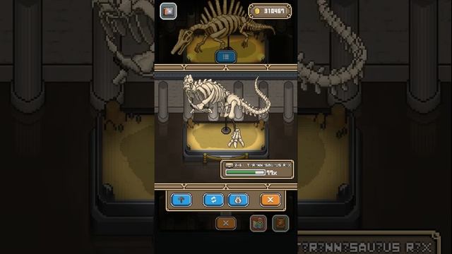 TAP! DIG! MY MUSEUM! #27 | TYRANNOSAURUS REX | Gameplay Español смотреть онлайн