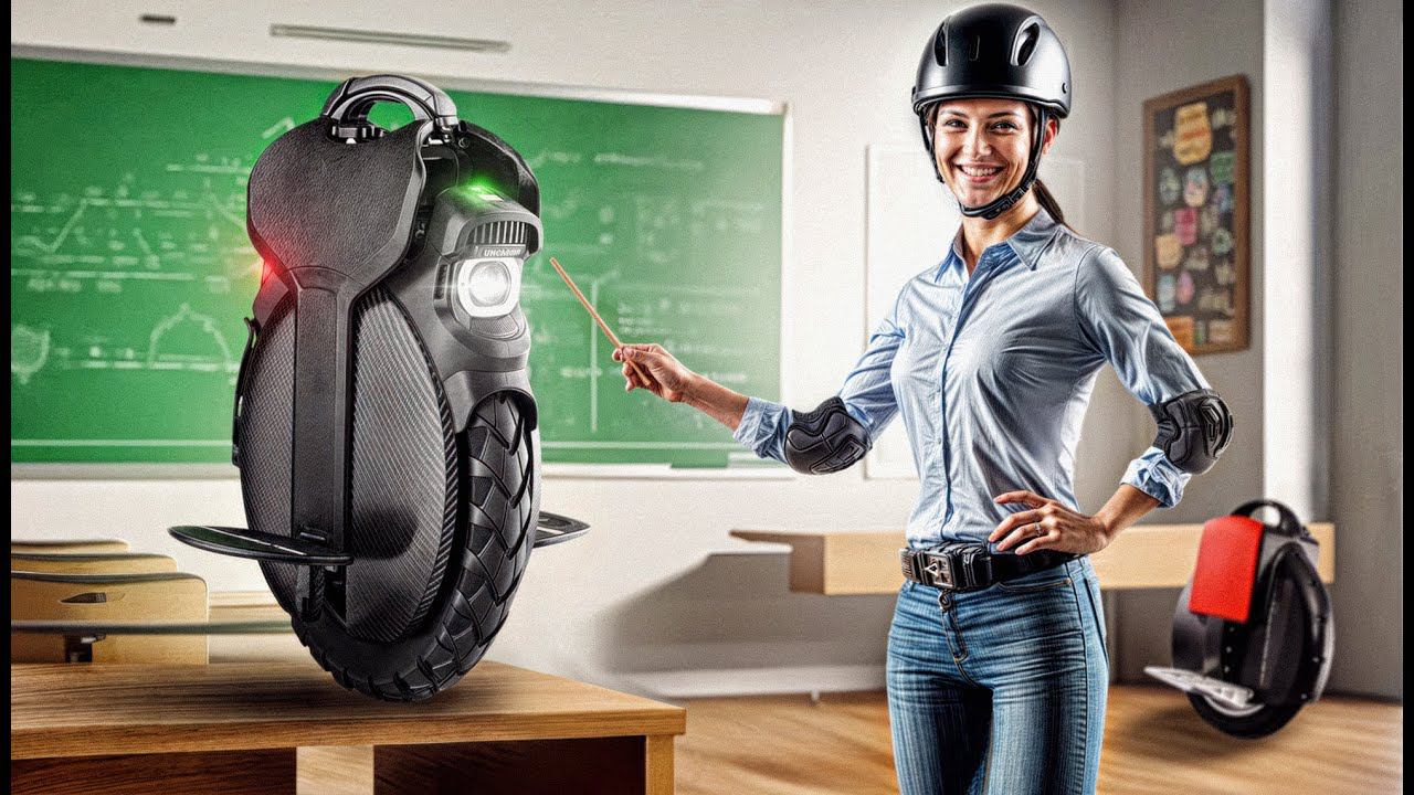 Моноколесо | Как на нем ездить смотреть онлайн