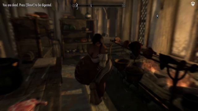 Skyrim Vore: Inn Worker Was Not Hungry At First But She Changed Her Mind смотреть онлайн