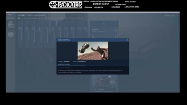 STAR CITIZEN 4.0 and 4.1 ROADMAP UPDATE - STARRUNNER MAKING SOME PROGRESS