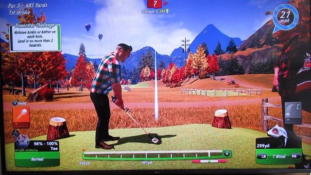 POWERSTAR GOLF - Walkthrough: "Split Paths" смотреть онлайн