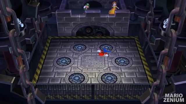 Mario Party 9 Free Play - Peach Vs Daisy Vs Mario Vs Luigi - Very Hard Difficulty