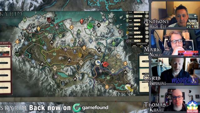 The Elder Scrolls V: Skyrim - Board Game with Board Game Revolution, Not Bored Gaming & How It Play смотреть онлайн