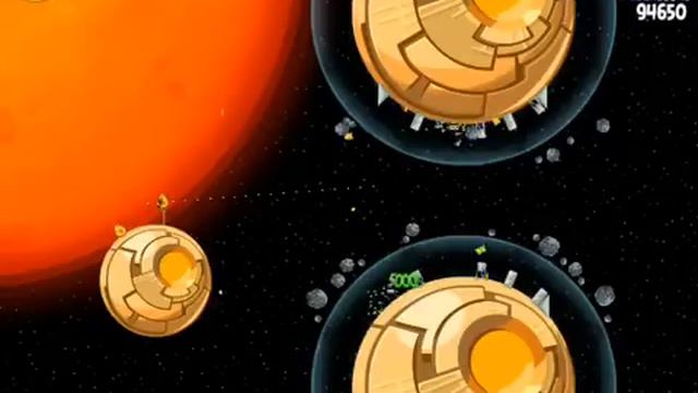 Angry Birds Star Wars Bonus Level S-3 99,310 2 Birds смотреть онлайн