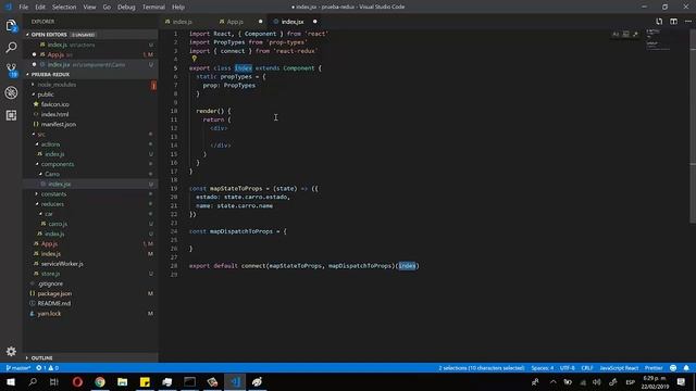 Implementación completa de React/Redux con visual studio code смотреть онлайн