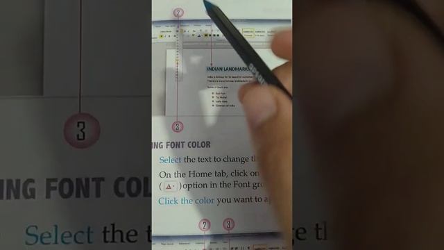 Ch 5 class 4 Formatting in word... changing font size,font color смотреть онлайн