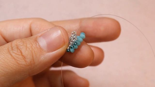 Spiral Beaded Earring , Simple & Easy For Beginner