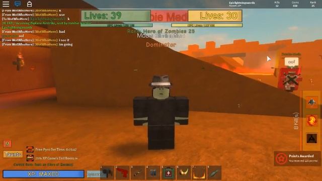 Noobs vs Zombies Realish - The Pyro Gamepass strategies смотреть онлайн