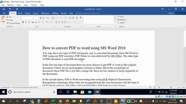 how to convert pdf to word using MS Word, One Drive and Google Drive смотреть онлайн