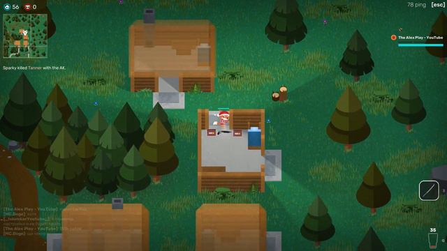 Super Animal Royale Первый взгляд! Фортнайт зверей, нашли легендарный пистолет! смотреть онлайн