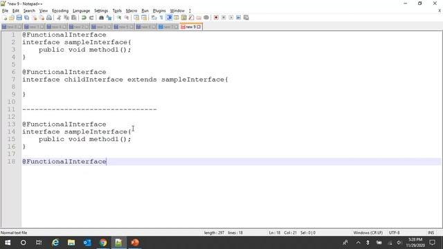 Functional Interface With Inheritance in Java | Hindi | Java 8| смотреть онлайн