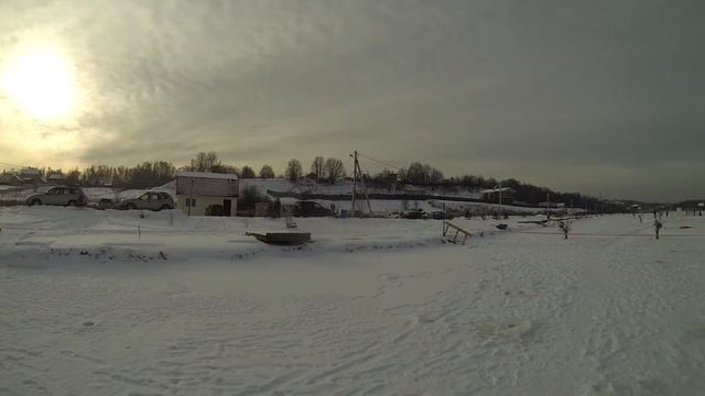 КРХ Михайловская Слобода. Зимняя рыбалка 01.02.14. смотреть онлайн