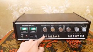 Работа усилителя Одиссей-002 после восстановления