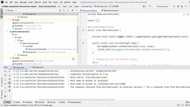 Spring Boot Microservices Debugging with Intellij IDEA смотреть онлайн
