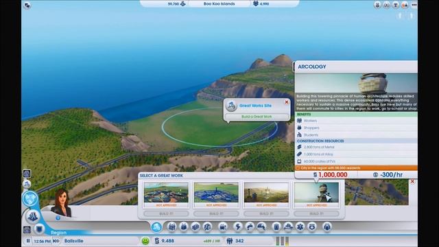 Must See: SimCity Great Works Explained In Depth! (Tutorial) смотреть онлайн