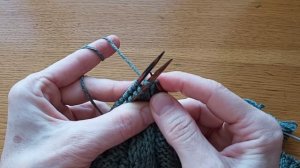 Соединение деталей вязания методом 3-х спиц.