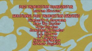 титры мультфильма Губка Боб квадратные штаны серия Новая игрушка Гэри