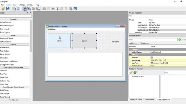 Qt Designer: Installation and Introduction смотреть онлайн