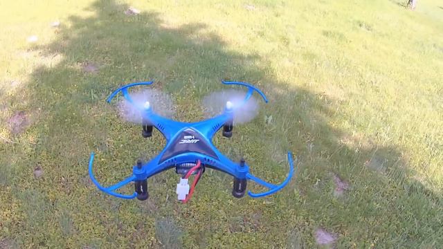 JJRC H22 2.4GHz, 4Ch, 6 Axis, Quadcopter with Headless, Invert flight, One key to return (RTF) смотреть онлайн