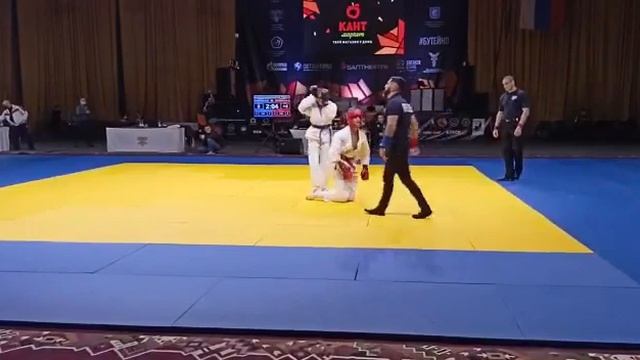 26.11.21 Калининград. Всероссийский турнир. 1й бой, 1часть. Игорь в красном. смотреть онлайн