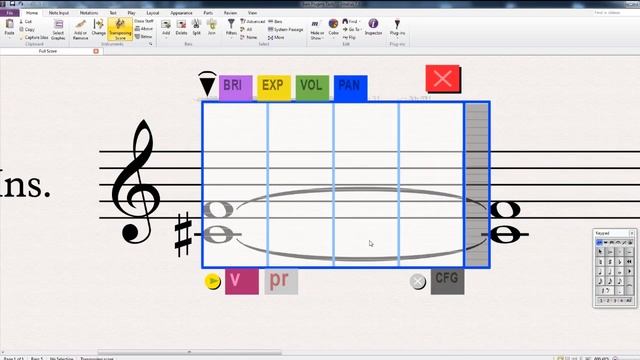 Graphical MIDI Tools - Plugin for Sibelius смотреть онлайн