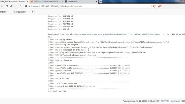Continuous Deployment | Deploy War File to Tomcat Webserver Running as Docker Container by Jenkins смотреть онлайн