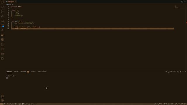 golang http server смотреть онлайн