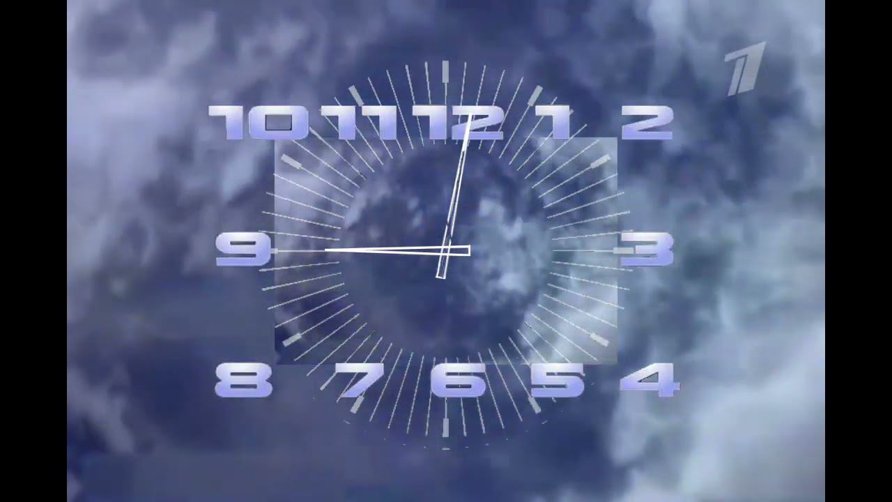 Часы Первого канала 2000-2011. Утренние (9:00-9:05) | KS2