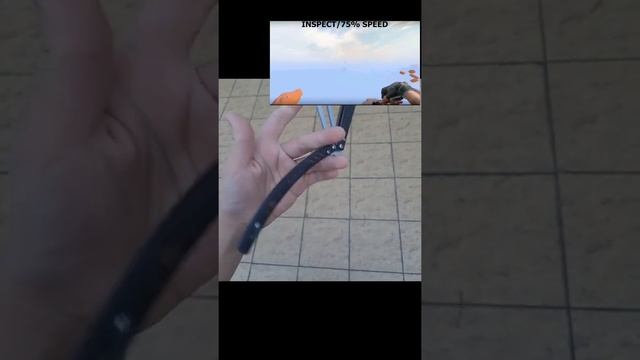 Valorant butterfly knife animation (balisong flipping) смотреть онлайн