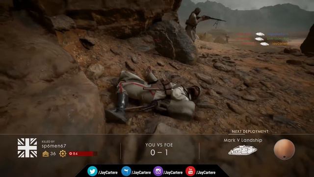 Battlefield 1 PS4 Tutorial For Noobs - Battlefield 1 Beginners Guide - BF1 Tips For Beginners смотреть онлайн
