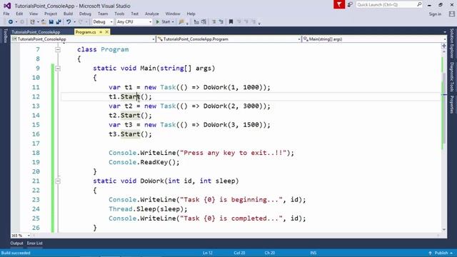 C# - Task Parallel Library смотреть онлайн