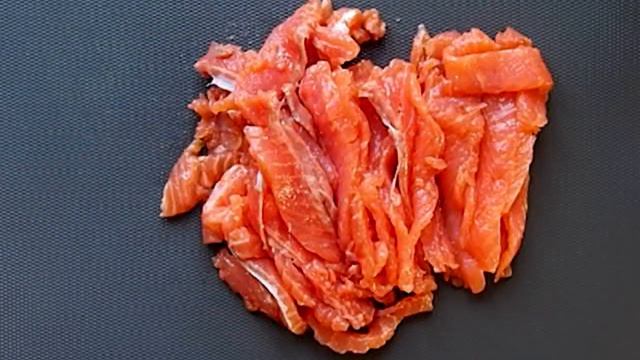 Идеальный блинный торт с сёмгой! #еда #оченьвкусно смотреть онлайн