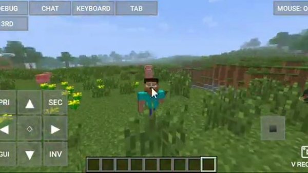Minecraft java edition on android gameplay