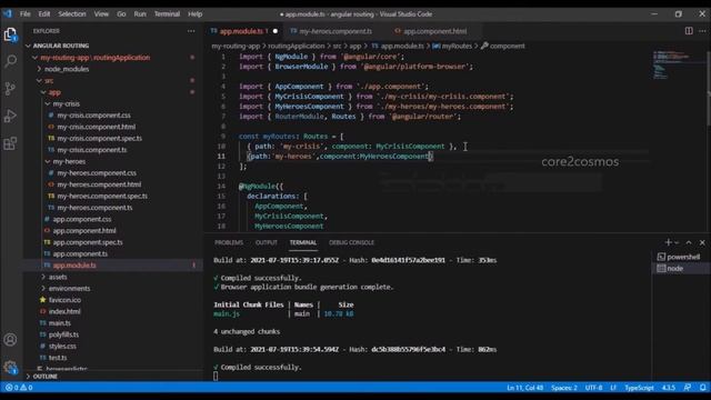 Angular | Routing | Redirects | Wildcards | English смотреть онлайн