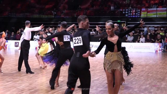 Cha Cha Cha | Nagornev Ivan - Grishina Anastasia | 1/8 Russian Championship Youth Latin 2020 смотреть онлайн