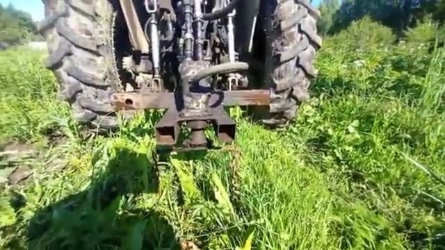 Обзор самодельной косилки(мульчер) для ботвы смотреть онлайн